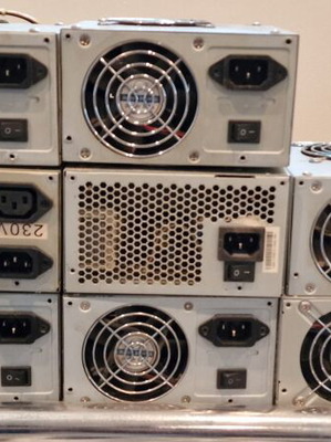 PC power supplies used, pack of 12, various wattages 300W-500W