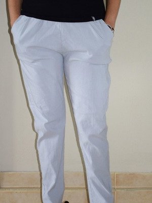 Summer pants white ice color new, one size