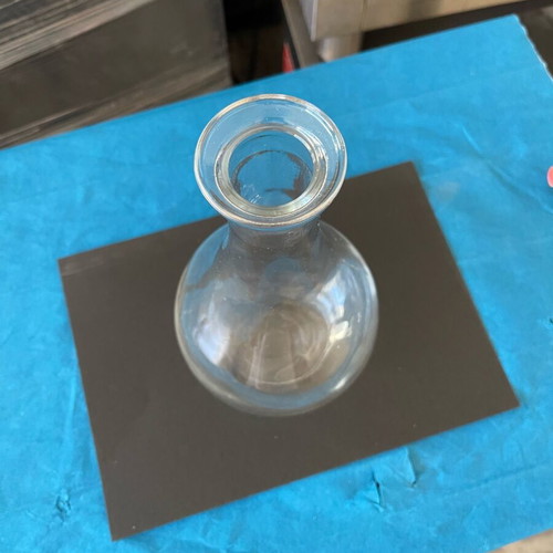 Glass carafe like new for liqueur or wine