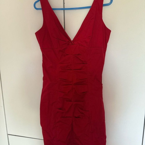 Summer dress like new, red, size M
