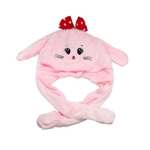 Winter hat with LED light and ear movement new