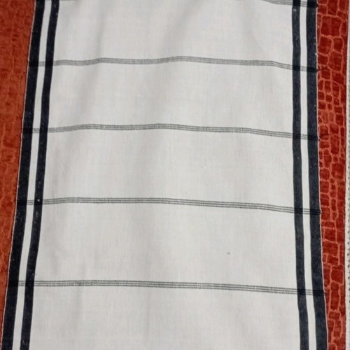 Loom fabric new, black and white, width 39-40 cm