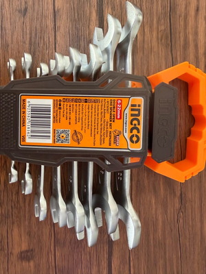 Ingco Industrial German Set 8 Pcs 6-22 mm