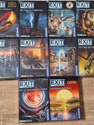 Επιτραπέζιο παιχνίδι σειράς Exit, γερμανικά