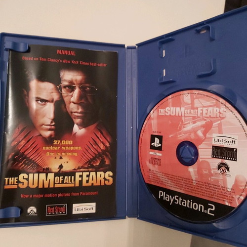 The Sum of All Fears PlayStation 2 used, complete in box