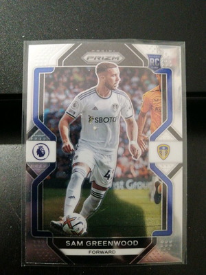 Κάρτα Panini Soccer Prizm 2023-24 Sam Greenwood RC Leeds United σαν καινούργιο