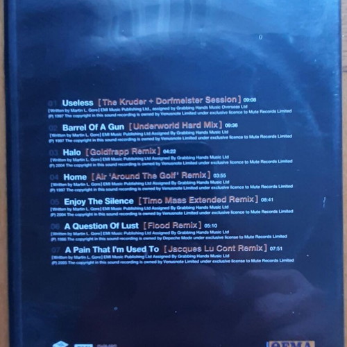 Depeche Mode Remixes DVD used, electronic music