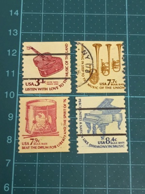 United States stamps 1976 americana issue like new