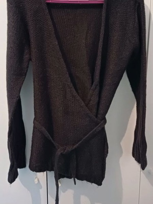 Brown cardigan used, size large fitting medium