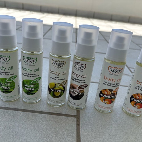 Body oils new, all together