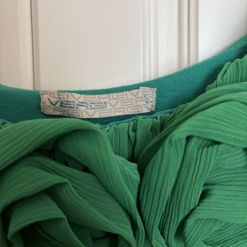 Short dress for wedding baptism like new, intense green, size M