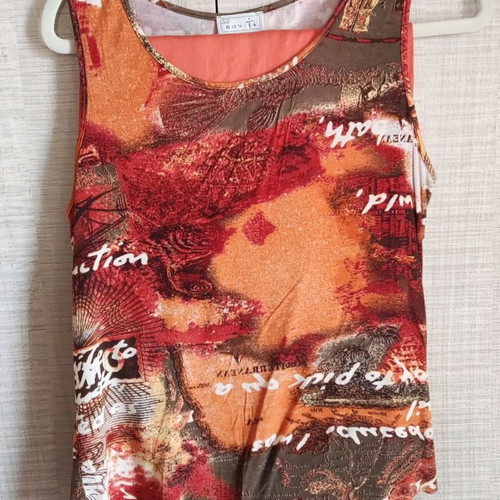 Blouses and pants used, 3 pieces multicolored
