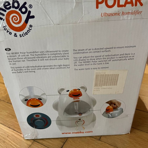 Mebby Polar Ultrasonic Humidifier like new