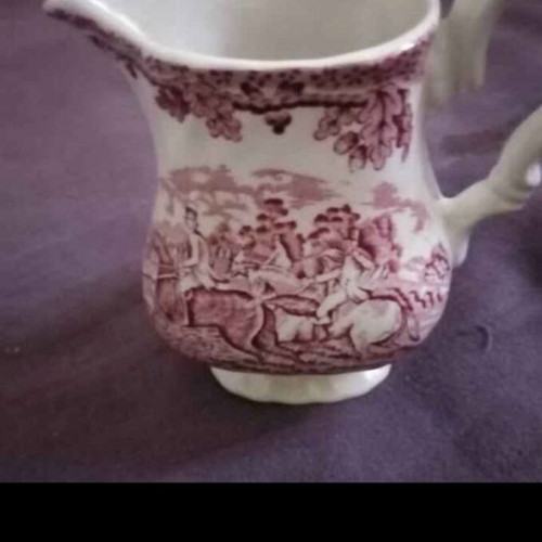 Myotts Staffordshire Country Life vintage creamer