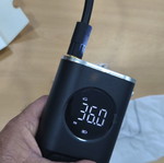 Electric rechargeable pump with type-c digital display and multiple functions