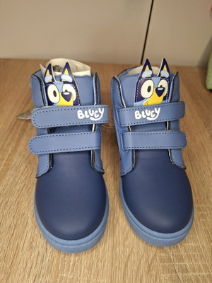 Bluey sneakers new, size 27, blue