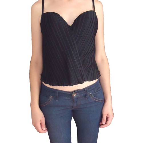 Luna medium bustier used, black