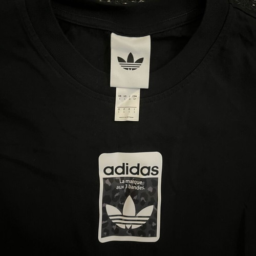 Adidas shirt like new, size M, black and white