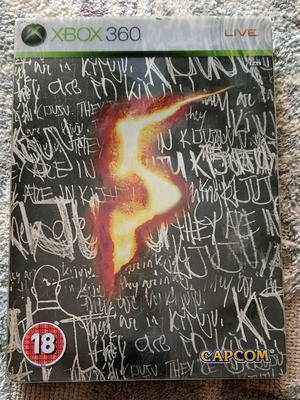 Xbox 360 Resident Evil 5 Limited Collector's Edition like new