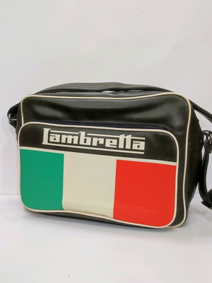 Lambretta Italy crossbody bag new with slight defect olive color