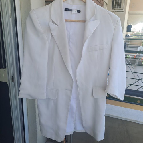 Blazer white, like new, spring summer
