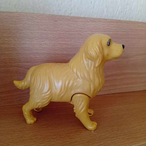 Golden Retriever Barbie dog toy new