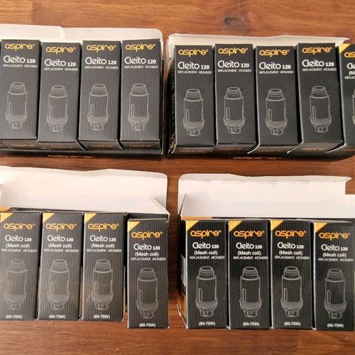 Aspire Cleito 120 coils new bundle 19 pieces 0.15-0.16ohms