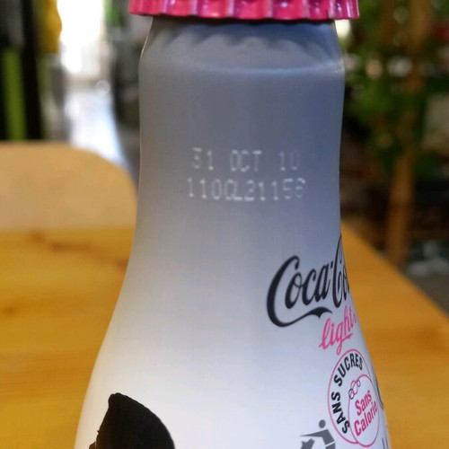 Coca-Cola Light Karl Lagerfeld Limited Edition 2010 bottle new, sealed
