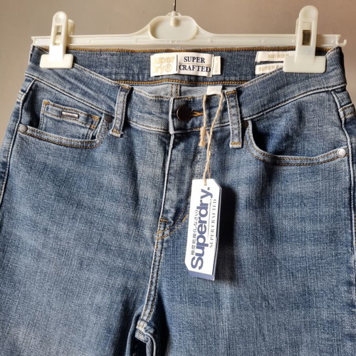 Superdry skinny jeans καινούργια, μέγεθος 30x30, μπλε
