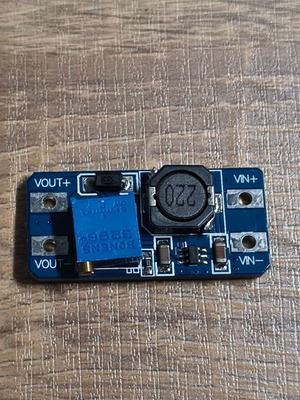 Boost Converter Module MT3608 new, adjustable 5V-28V output