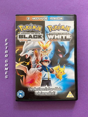 Pokémon The Movie Black and White 2 Movie Pack DVD like new