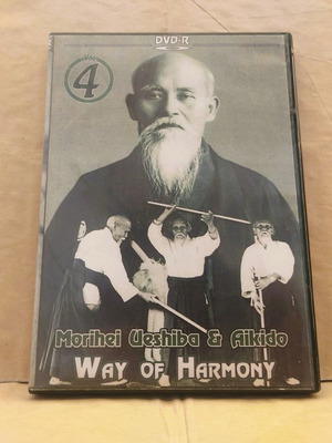 DVD Morihei Ueshiba & Aikido Vol. 4 Way of Harmony like new, documentary