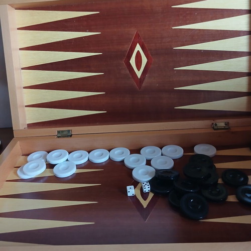 Backgammon board