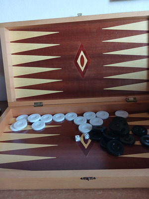 Backgammon board