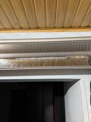 Trotec IR 2570 S wall-mounted quartz bathroom heater 2500W like new