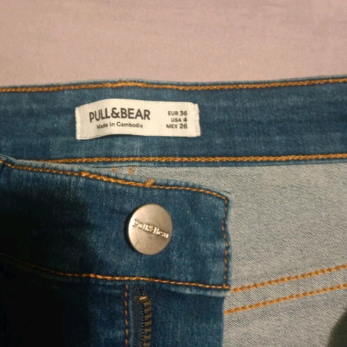 Skinny jeans Pull&Bear blue, like new, size S