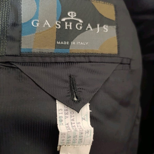 Italian wool jacket Gashgajs the Martin's like new, gray, size XL