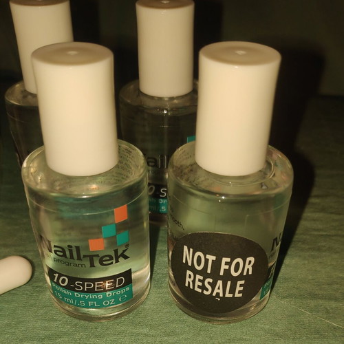 Nail Tek 10 Speed Polish Drying Drops new, pack of 4