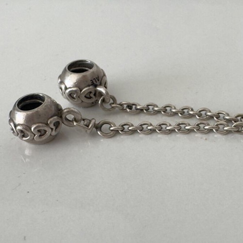 Pandora bracelet and charms like new with certificates