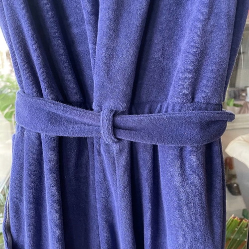 Lakia Gavalas jumpsuit used, terry fabric, blue with belt