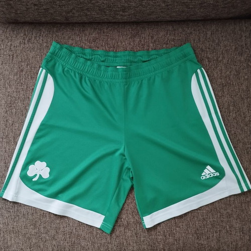Panathinaikos Adidas shorts used, green, size large