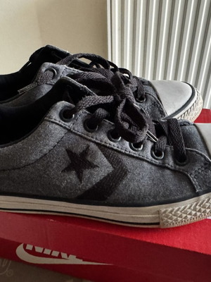 Converse All Star sneakers νούμερο 34 σαν καινούργιο, unisex, γκρι