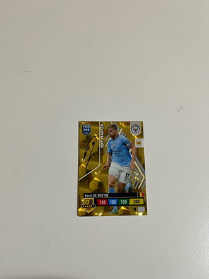FIFA Panini 2023 Top Master De Bruyne card like new