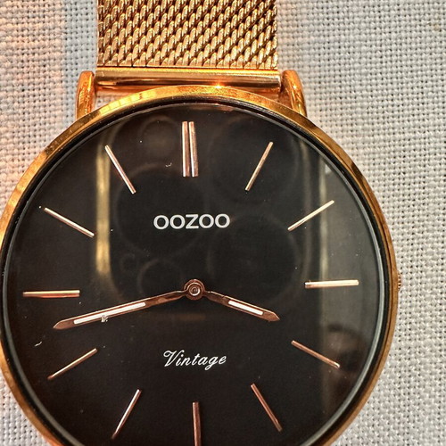 Oozoo women's wristwatch, gold color