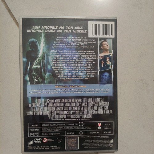 Hollow Man 2 DVD used, foreign cinema, Peter Facinelli