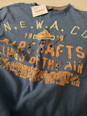T Shirt Αγόρι Καινούργιο Μέγεθος 9-10 Μπλε Zara 100% Βαμβάκι