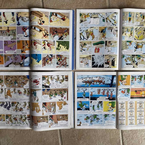 Lucky Luke comics used, pack of 4