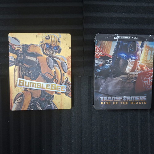 Transformers 4K UHD Steelbook set: Bumblebee & Rise of the Beasts