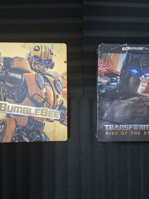 Transformers 4K UHD Steelbook set: Bumblebee & Rise of the Beasts
