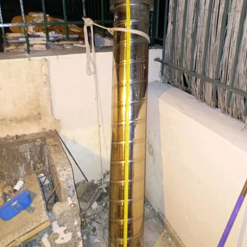 BBQ chimney with cap like new, length 170
